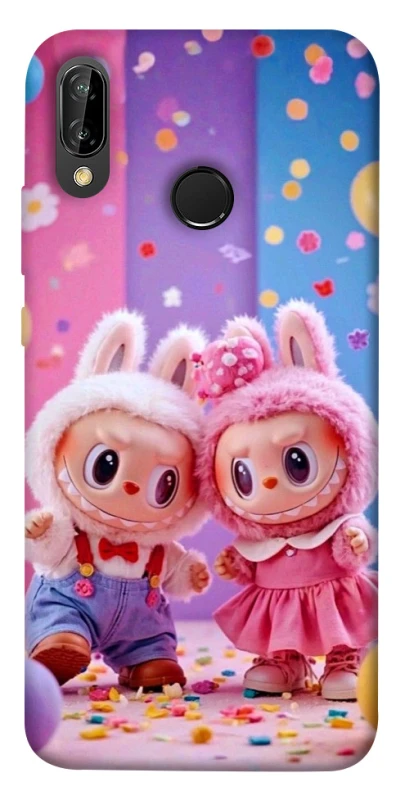 Чохол на Huawei P20 Lite Labubu twins ver.3 фото 1 з 1