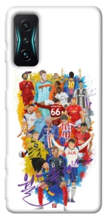 Чохол на Xiaomi Redmi K50 Gaming Football Abstract v2 фото 1 з 1