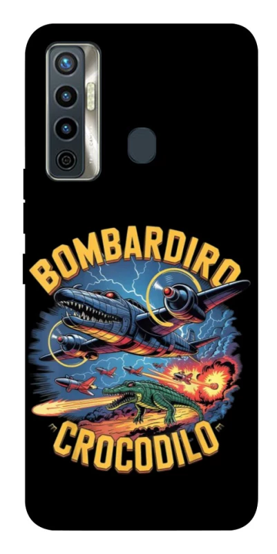 Чохол на TECNO Camon 17 Bombardino Crocodilo v2 фото 1 з 1