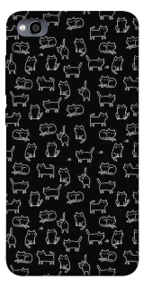 Чохол на Xiaomi Redmi 4a Black Cats фото 1 з 1