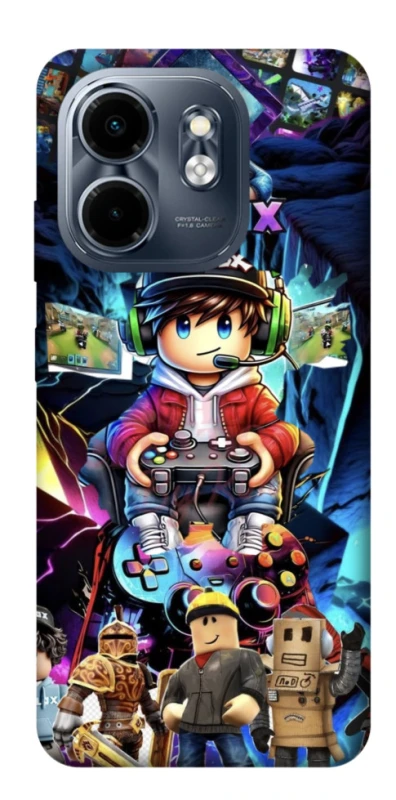 Чехол на Infinix Smart 9 4G / Hot 50i Roblox collage ver.4 фото 1 из 1