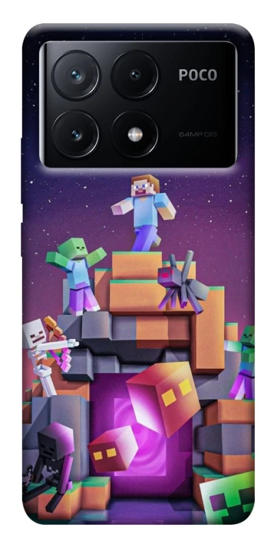 Чохол на Xiaomi Poco X6 Minecraft aesthetics фото 1 з 1