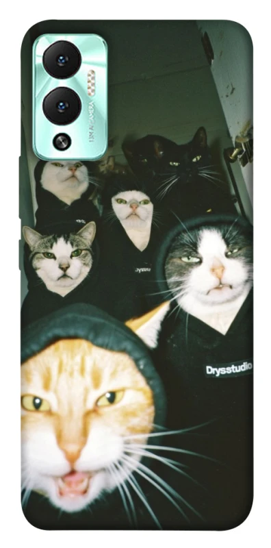 Чохол на Infinix Hot 12 Play Сatsss фото 1 з 1