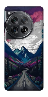 Чехол на OnePlus 12 Нарисованные горы фото 1 из 1