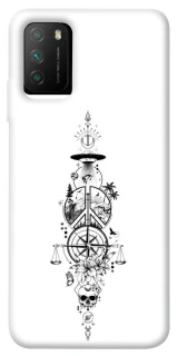 Чехол на Xiaomi Poco M3 Tattoo ver.7 фото 1 из 1
