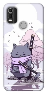 Чохол на Nokia C21 Plus Samurai cat фото 1 з 1