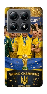 Чехол на Xiaomi 14T Pro UA-Football ver.5 фото 1 из 1