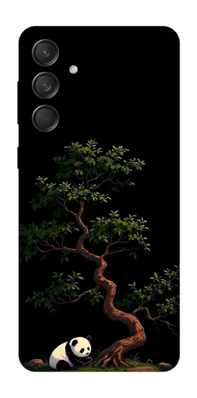 Чохол на Samsung Galaxy M55 Panda and tree фото 1 з 1