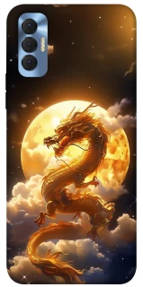 Чохол на TECNO Spark 8P Golden Dragon фото 1 з 1