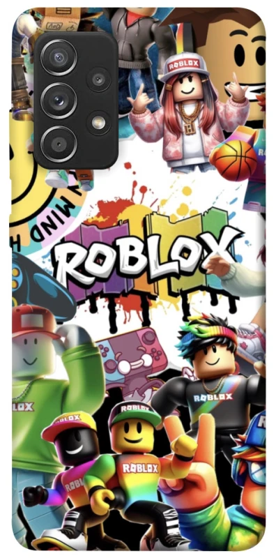 Чохол на Samsung Galaxy A52 4G / A52 5G Roblox Characters Collage фото 1 з 1