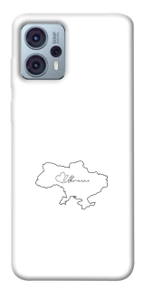 Чохол на Motorola Moto G23 Ukraine map фото 1 Чохол на Motorola Moto G23 Ukraine map фото 1 з 1
