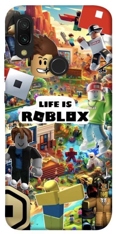 Чохол на Xiaomi Redmi 7 Life is Roblox фото 1 з 1