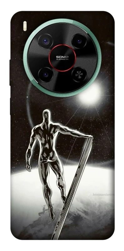 Чохол на ZTE Nubia V70 Max Срібний серфер фото 1 з 1