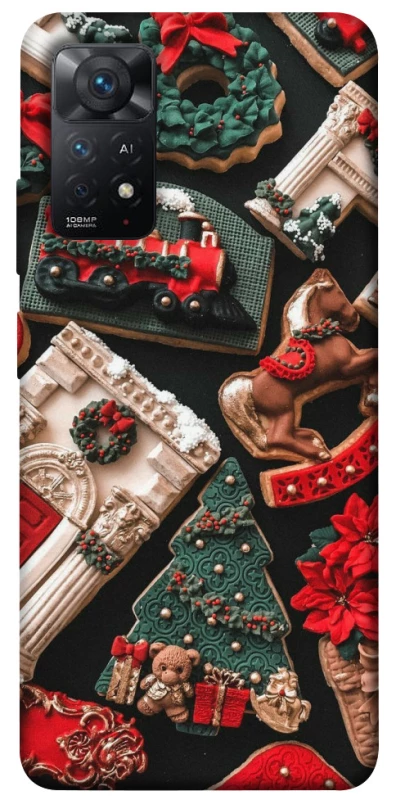 Чехол на Xiaomi Redmi Note 11 Pro 4G/5G Новогодний v20 фото 1 из 1
