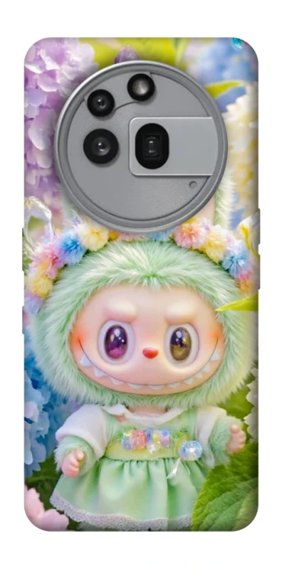 Чохол на Nothing Phone (3a) Pro Labubu & Flowers ver.2 фото 1 з 1