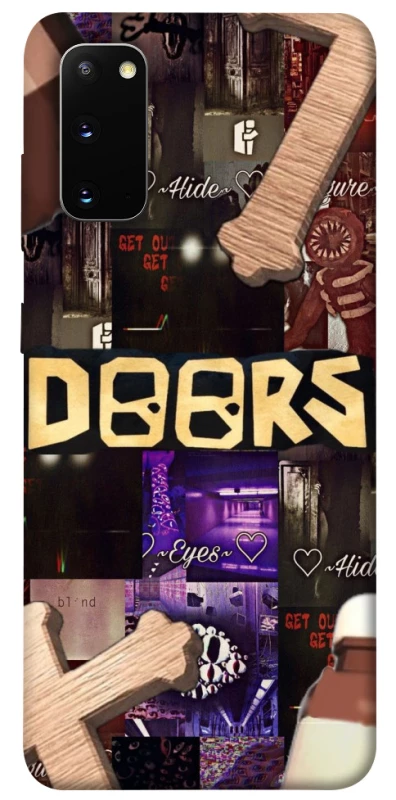 Чохол на Samsung Galaxy S20 Roblox doors dark mode фото 1 з 1