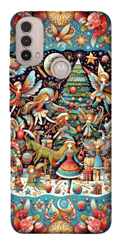 Чохол на Motorola Moto E40 Christmas spirit ver.17 фото 1 з 1