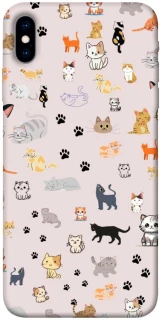 Чохол на Apple iPhone X (5.8") Cat style ver.1 фото 1 з 1