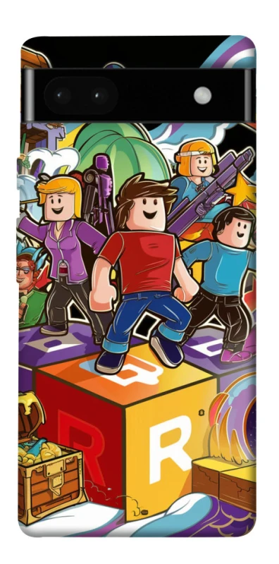 Чохол на Google Pixel 6a Roblox family фото 1 з 1