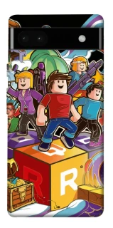 Чехол на Google Pixel 6a Roblox family фото 1 из 1