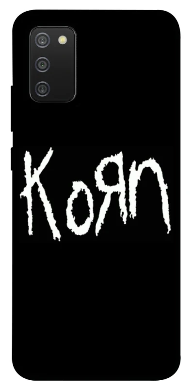 Чохол на Samsung Galaxy A02s Korn logo фото 1 Чохол на Samsung Galaxy A02s Korn logo фото 1 з 1