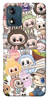 Чехол на Motorola Moto E13 All Labubus фото 1 из 1