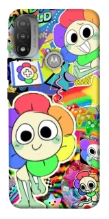 Чохол на Motorola Moto E20 Dandy world collage фото 1 з 1