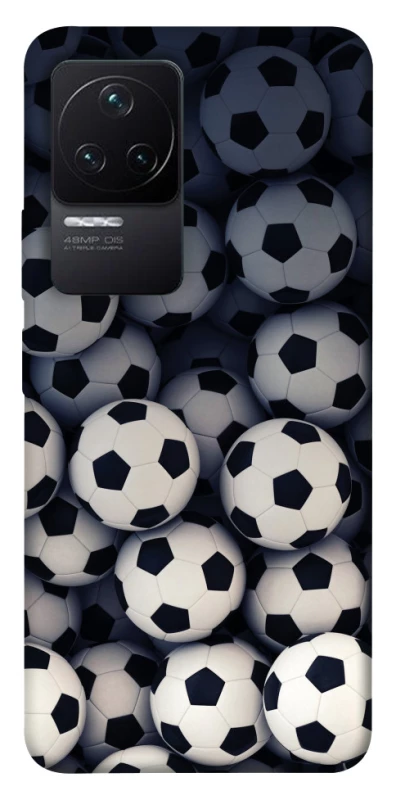 Чохол на Xiaomi Redmi K50 / K50 Pro Футбольні м'ячи фото 1 з 1