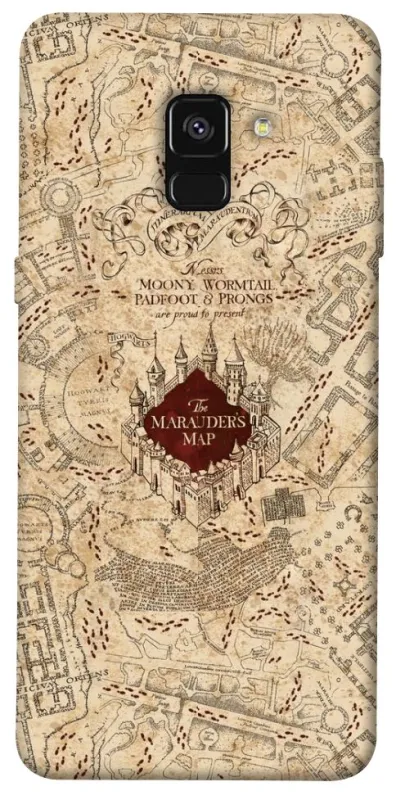 Чехол на Samsung A530 Galaxy A8 (2018) Marauders map фото 1 из 1