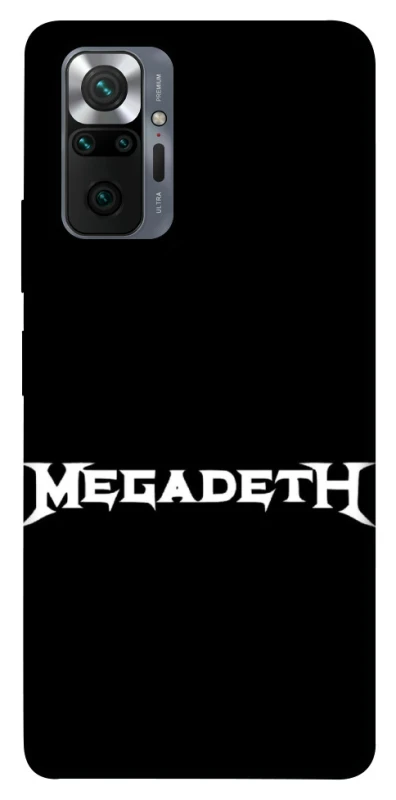 Чехол на Xiaomi Redmi Note 10 Pro Megadeth logo фото 1 из 1