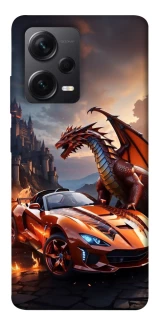 Чохол на Xiaomi Redmi Note 12 Pro+ 5G Сar and dragon фото 1 з 1