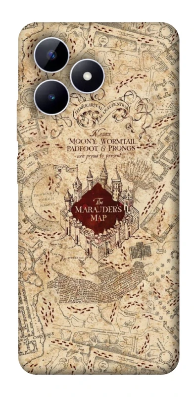 Чохол на Realme Note 50 5G Harry Potter Marauder's Map фото 1 з 1