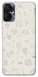Чохол на TECNO Spark 9 Pro Star Wars background ver.1 фото 1 з 1