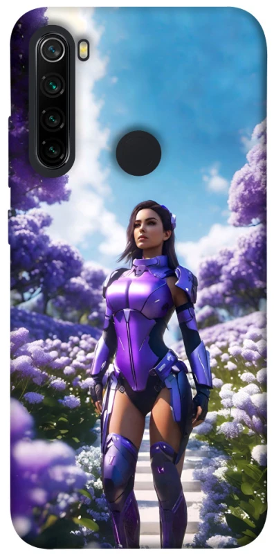 Чохол на Xiaomi Redmi Note 8 Cyber space girl ver.4 фото 1 з 1
