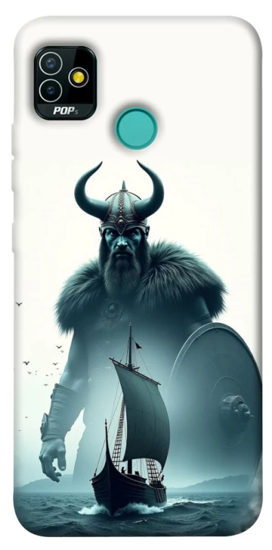 Чехол на TECNO POP 5 Nordic drakkar v2 фото 1 из 1