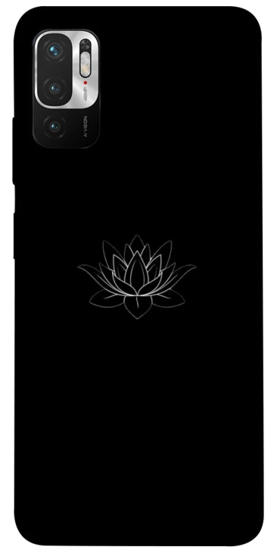 Чохол на Xiaomi Redmi Note 10 5G Black Lotus фото 1 Чохол на Xiaomi Redmi Note 10 5G Black Lotus фото 1 з 1