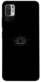 Чохол на Xiaomi Redmi Note 10 5G Black Lotus фото 1 Чохол на Xiaomi Redmi Note 10 5G Black Lotus фото 1 з 1