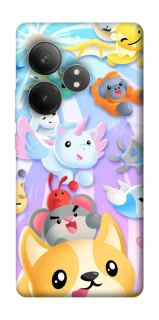 Чехол на Realme GT Neo 6 Adopt Me Rainbow Pet Parade фото 1 из 1
