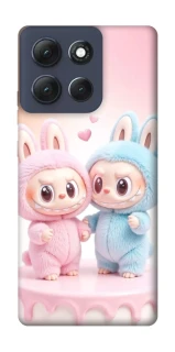 Чехол на Motorola Moto G86 Power Labubu Twins фото 1 из 1