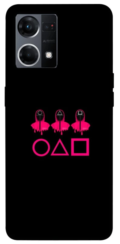 Чохол на Oppo Reno 7 4G squid game v3 фото 1 з 1