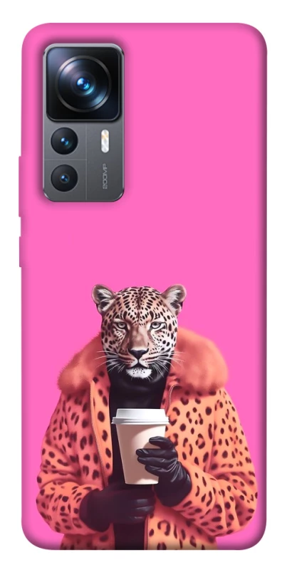 Чохол на Xiaomi 12T / 12T Pro Леопард з кавою фото 1 з 1
