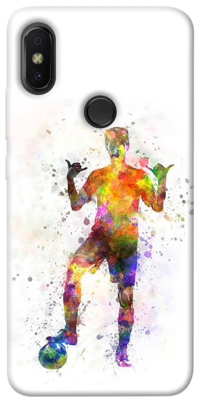 Чохол на Xiaomi Redmi S2 Football Player v3 фото 1 з 1