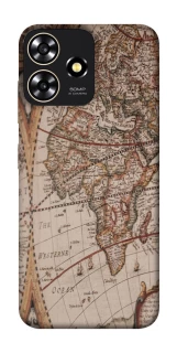 Чехол на ZTE Blade A73 4G Карта путешествий фото 1 из 1