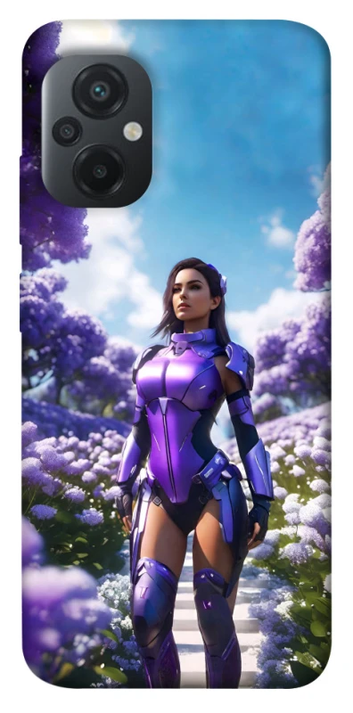 Чохол на Xiaomi Poco M5 Cyber space girl ver.4 фото 1 з 1