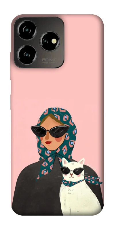 Чехол на ZTE Blade V50 Design 4G Француженки фото 1 из 1