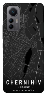 Чехол на Xiaomi 12 Lite Chernihiv map фото 1 из 1