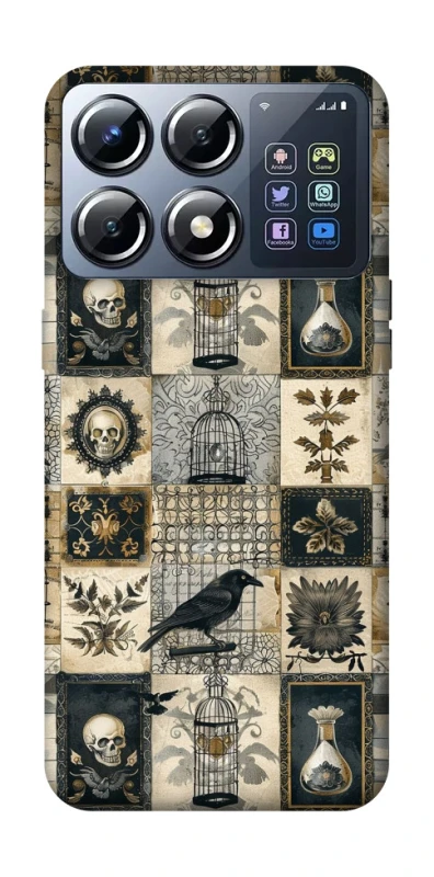 Чохол на Xiaomi POCO X8 Pro Halloween aesthetics ver.2 фото 1 з 1