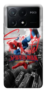 Чехол на Xiaomi Poco X6 Spider Man ver.1 фото 1 из 1