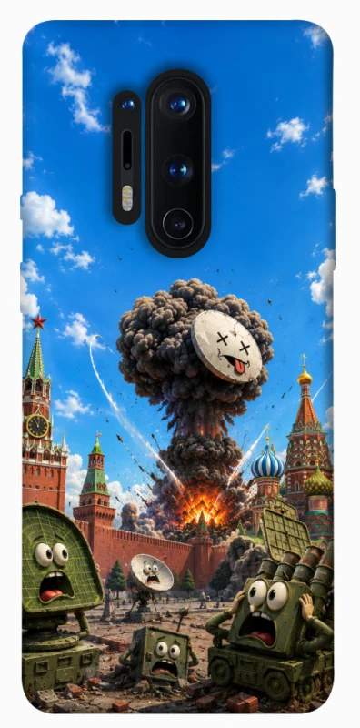 Чехол на OnePlus 8 Pro Moscow never sleeps ver.7 фото 1 из 1