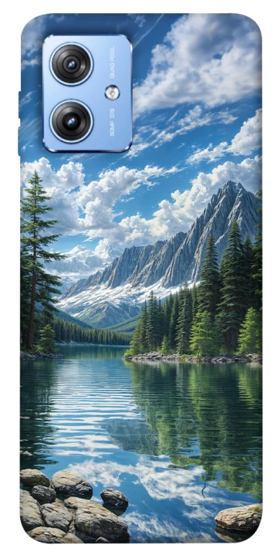 Чехол на Motorola Moto G84 River in the mountains фото 1 из 1